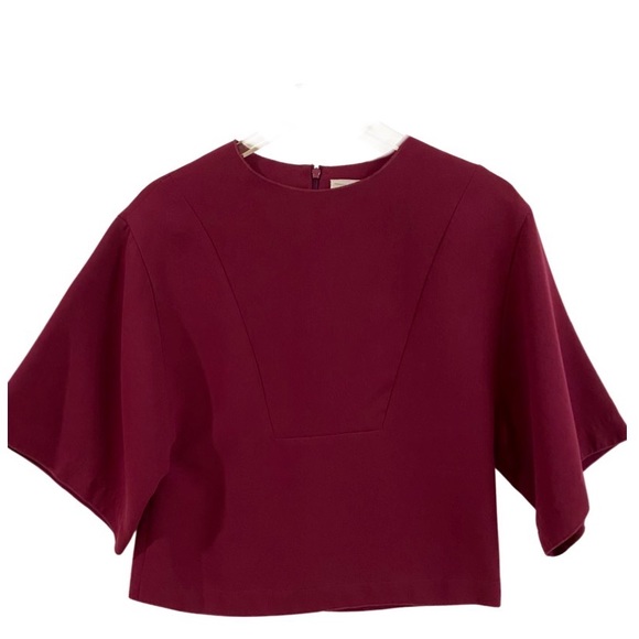 C/MEO Collective Wine Blouse - Picture 1 of 4